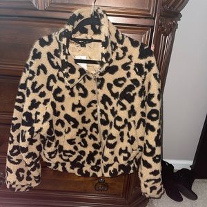 NWT Animal Print Jacket